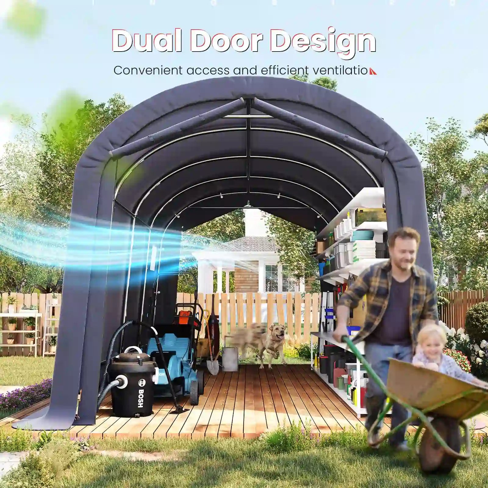 Widen and Heighten 2 doors#size_10' x 20'