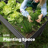 KING BIRD 47"×24"×32" Raised Garden Bed with Legs