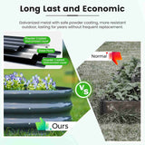 KING BIRD 6x3x1ft Raised Garden Bed with Arched Trellis