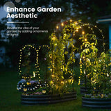 KING BIRD 6x3x1ft Raised Garden Bed with Arched Trellis