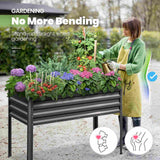 KING BIRD 47"×24"×32" Raised Garden Bed with Legs