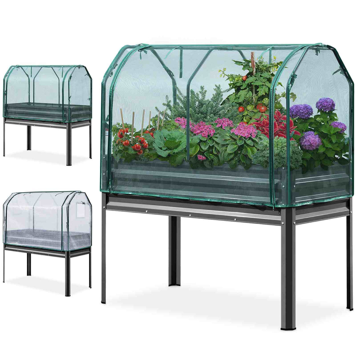 KING BIRD 47"×24"×56" Elevated Raised Garden Bed