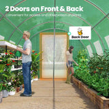 2 doors on front and back#color_20ft-Green