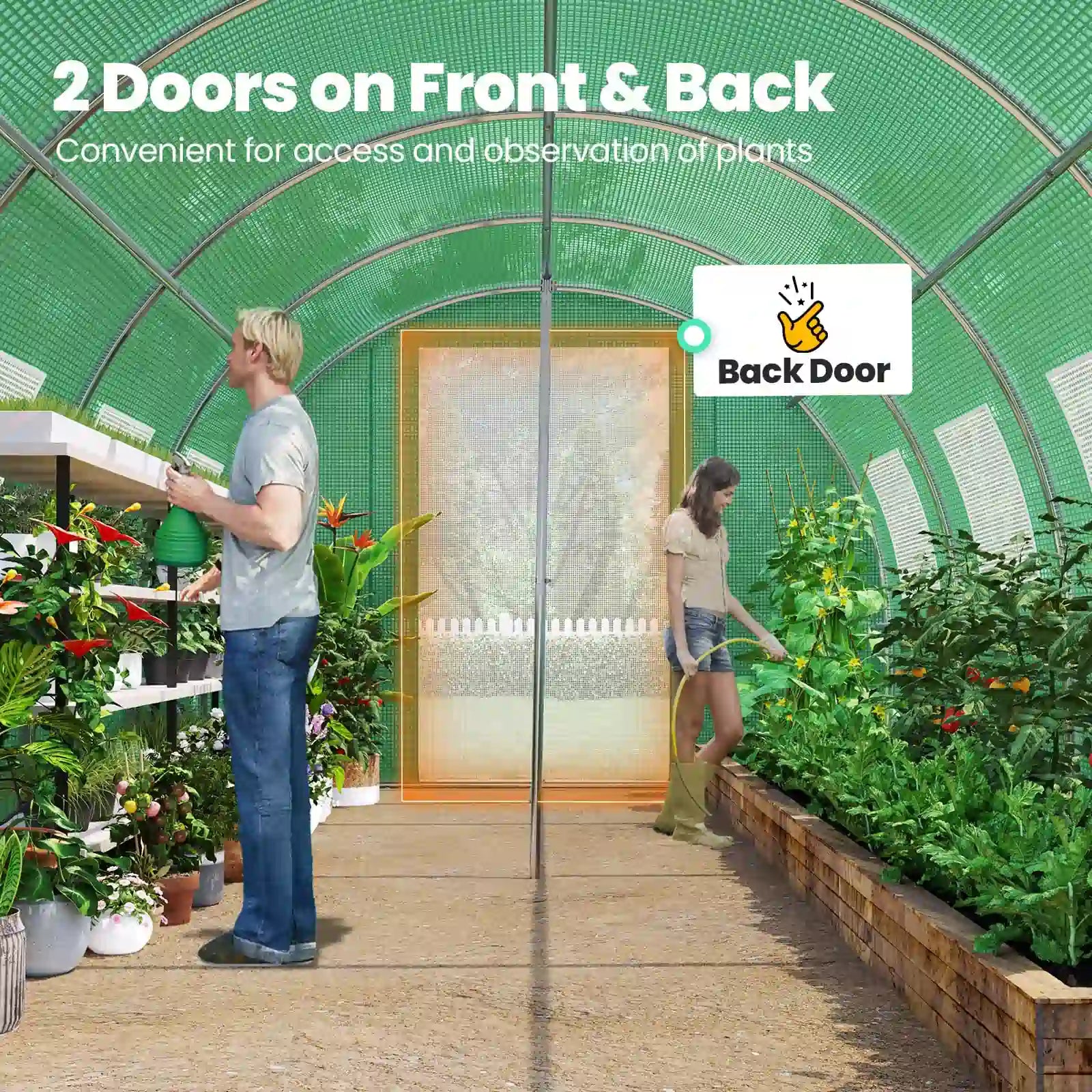 2 doors on front and back#color_20ft-Green