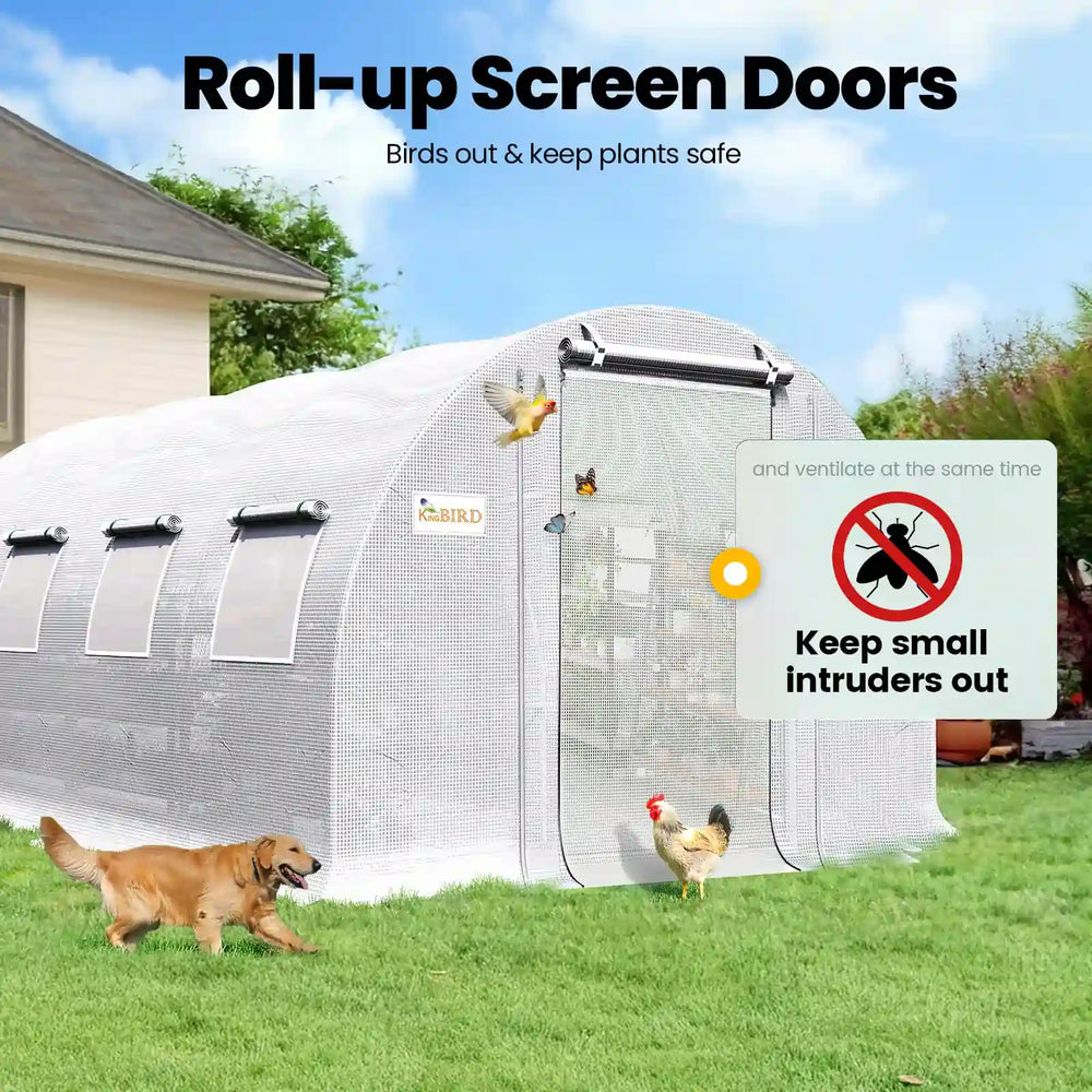 Keep birds out and plants safe#color_20ft-White