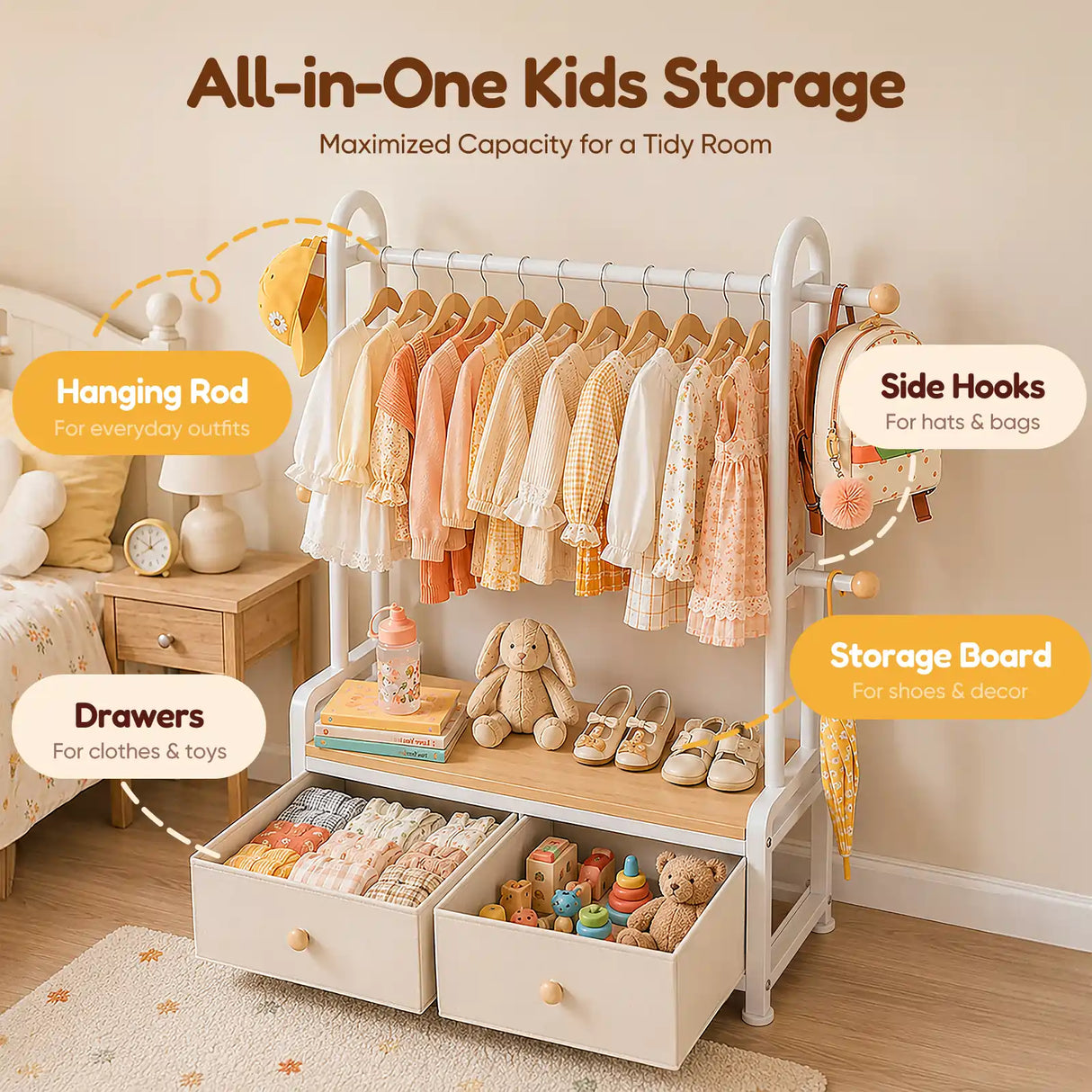 All-in-One Storage Solution#color_White