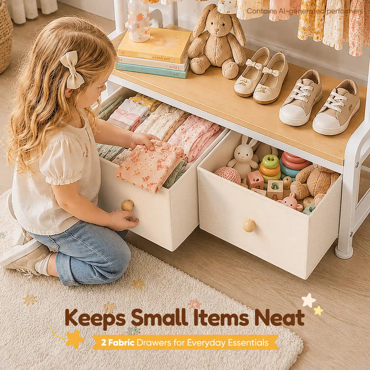 comprehensive storage system for children's essentials#color_White