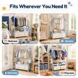 ideal for children's rooms, playrooms, and dressing areas#color_Blue