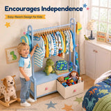 helps to foster independence and tidiness#color_Blue