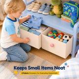 an organized way to store clothes, accessories, toys, and shoes#color_Blue