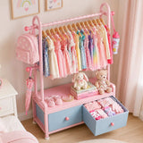 Organize Dress Up Storage & School Uniforms#color_Pink