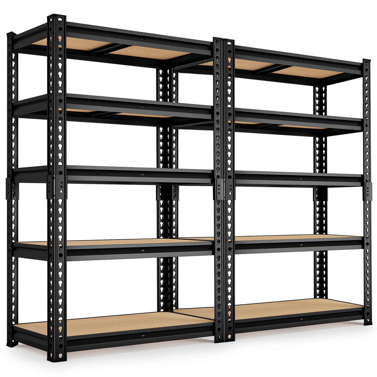 HOKEEPER Industrial Heavy-Duty 5-Tier Adjustable Steel Shelving Unit
