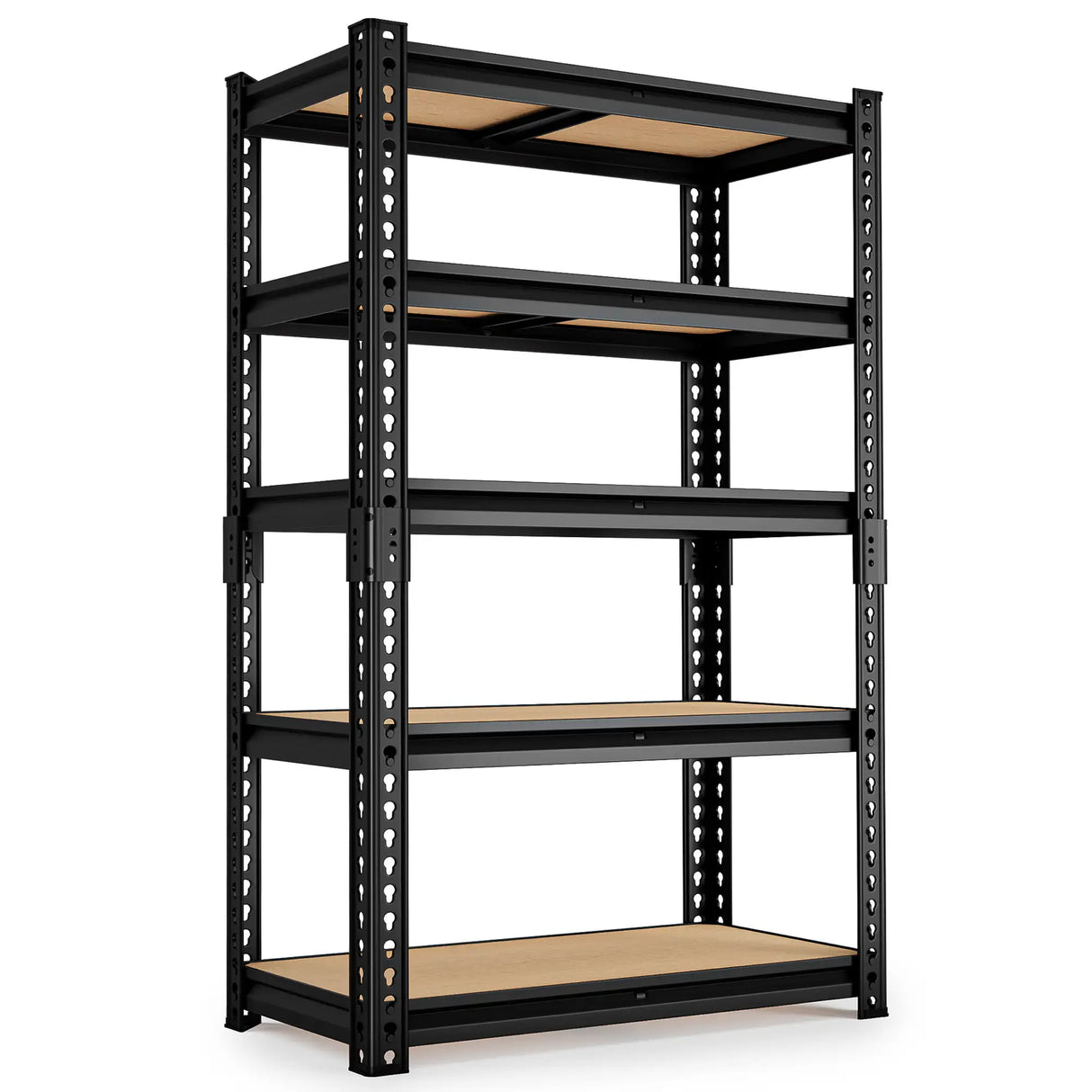 HOKEEPER Industrial Heavy-Duty 5-Tier Adjustable Steel Shelving Unit