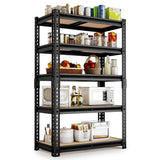 HOKEEPER Industrial Heavy-Duty 5-Tier Adjustable Steel Shelving Unit