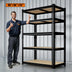 HOKEEPER Industrial Heavy-Duty 5-Tier Adjustable Steel Shelving Unit