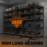 HOKEEPER Industrial Heavy-Duty 5-Tier Adjustable Steel Shelving Unit