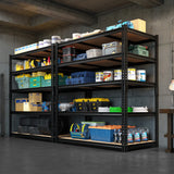 HOKEEPER Industrial Heavy-Duty 5-Tier Adjustable Steel Shelving Unit