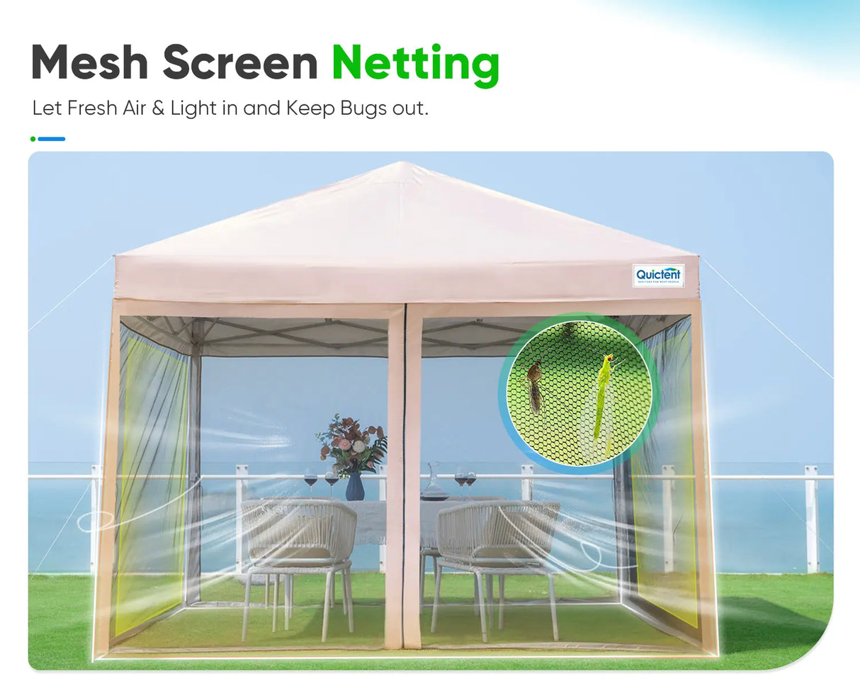 Let Fresh Air & Light in and Keep Bugs out#color_tan