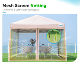 Let Fresh Air & Light in and Keep Bugs out#color_tan
