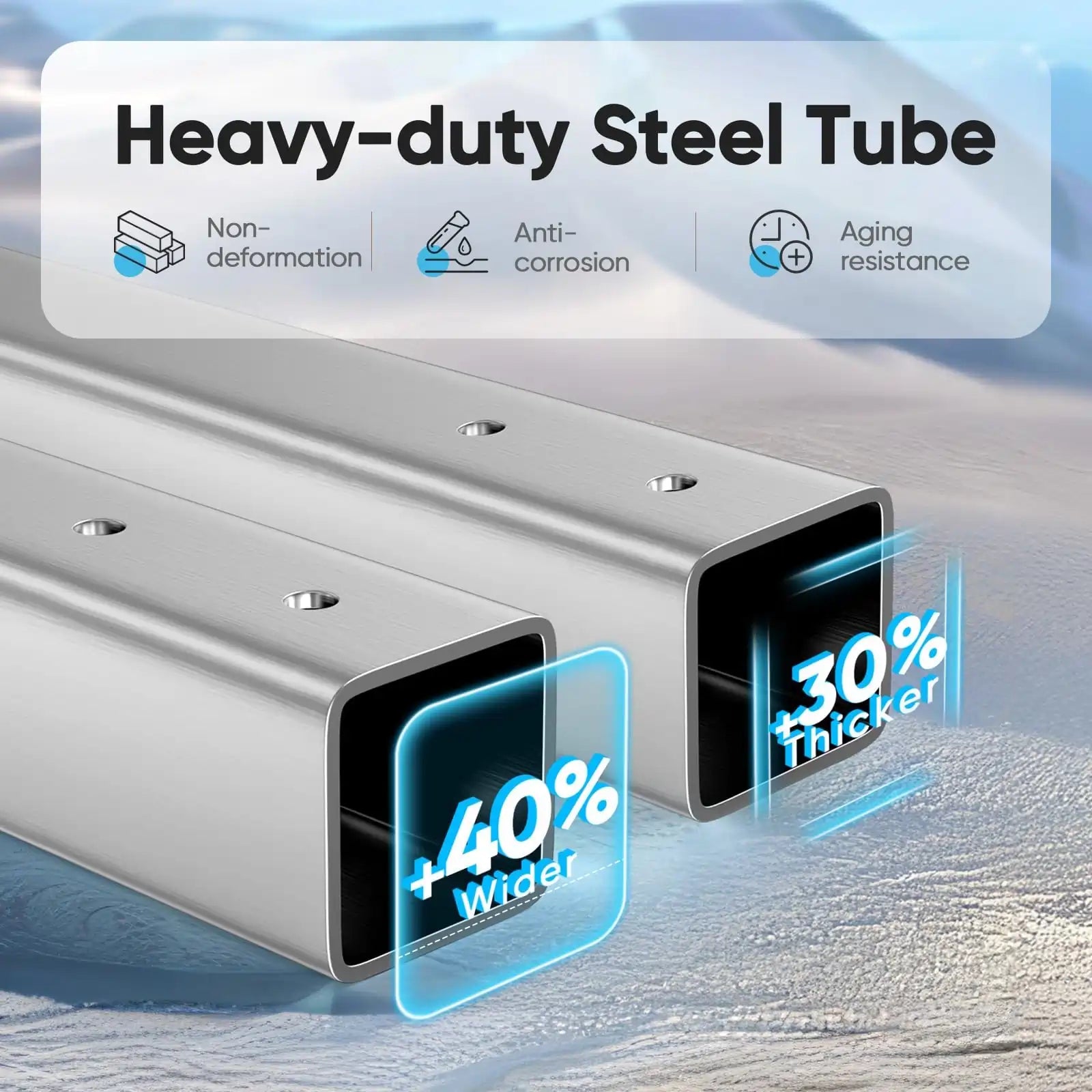 Heavy Duty Steel Car Canopy#size_10X15ft