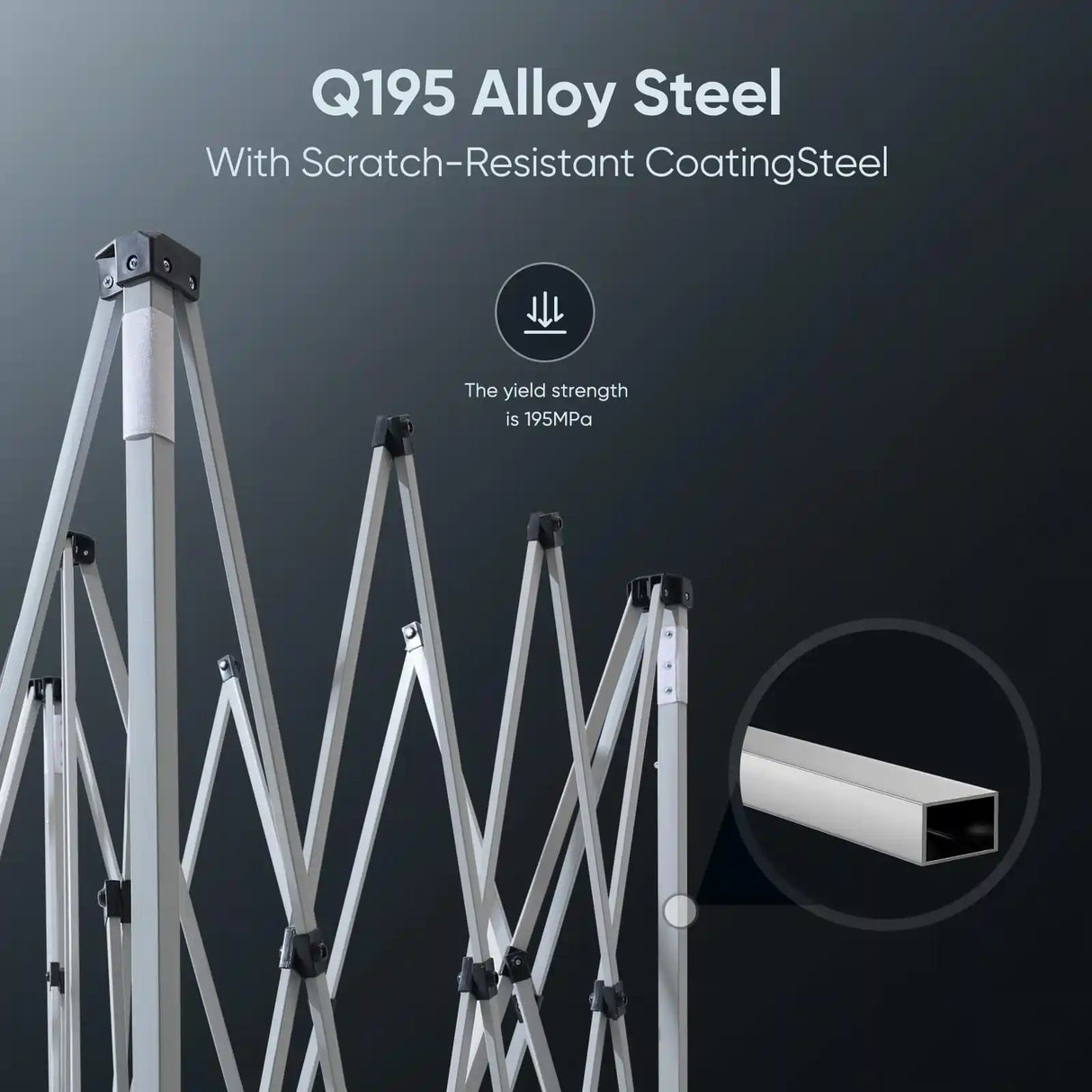Q195 Alloy Steel#color_white