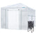 12'x8' Portable Pop-up Walk-in Greenhouse White