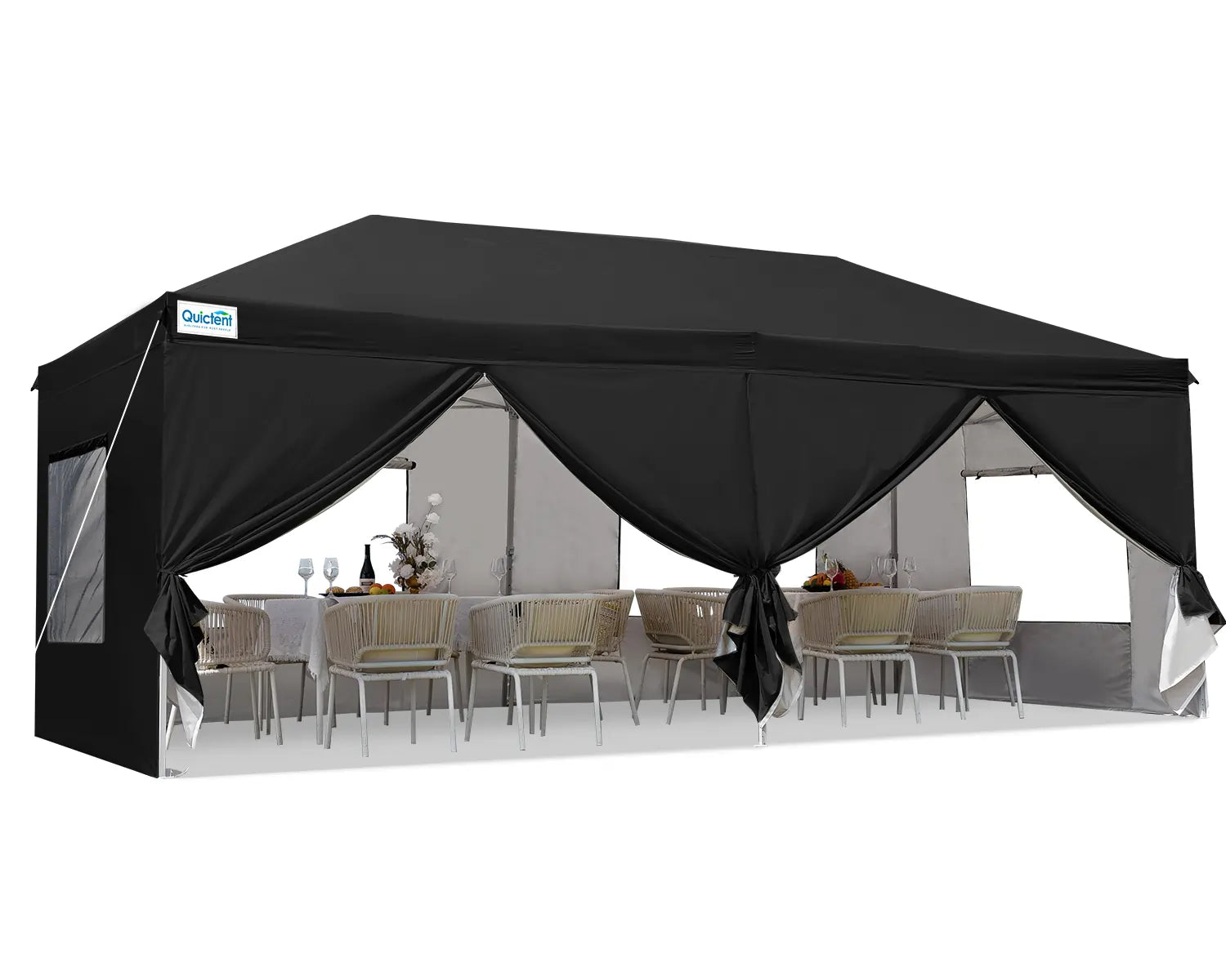 Quictent Privacy Portable Pop Up Canopy with Sidewalls