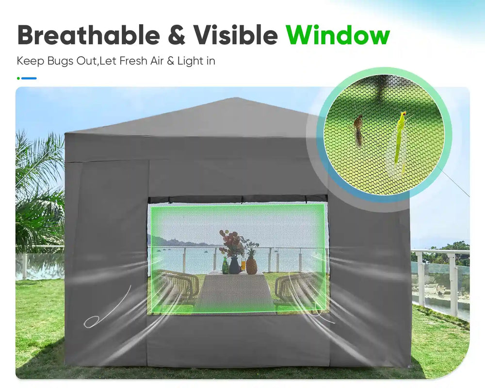 Breathable and visible window#color_gray (Upgraded)