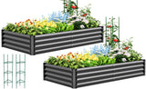 Quictent Raised Garden Bed with Tomato Cage