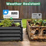 Quictent Raised Garden Bed with Tomato Cage