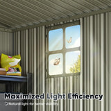 Metal Storage Shed with Combination Lock