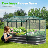 Quictent 6x3x1ft Raised Garden Bed with Self Watering System