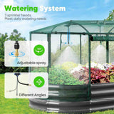 Quictent 6x3x1ft Raised Garden Bed with Self Watering System