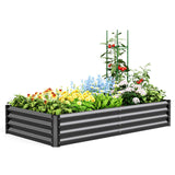 Quictent Raised Garden Bed with Tomato Cage