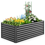 Quictent Raised Garden Bed with Tomato Cage
