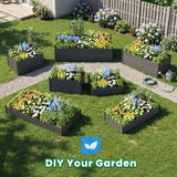 Quictent Raised Garden Bed with Tomato Cage
