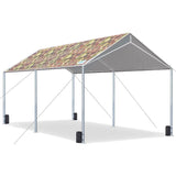 Upgraded 20' x 10' Carport Canopy-Como#color_camo