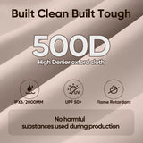 No harmful substances used#style_10x10 With 1 Sidewall-Beige