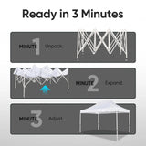  instant pop-up design#style_10x15 No Sidewall-White