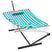 Spreader Bar Hammock Cyan Stripe
