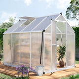 Walk-In Polycarbonate Greenhouse with Roof Vent