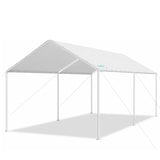 20' x 10' Basic Car Canopy-White#color_white