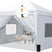 White 8' x 8' Pop Up Canopy with Sides#color_white