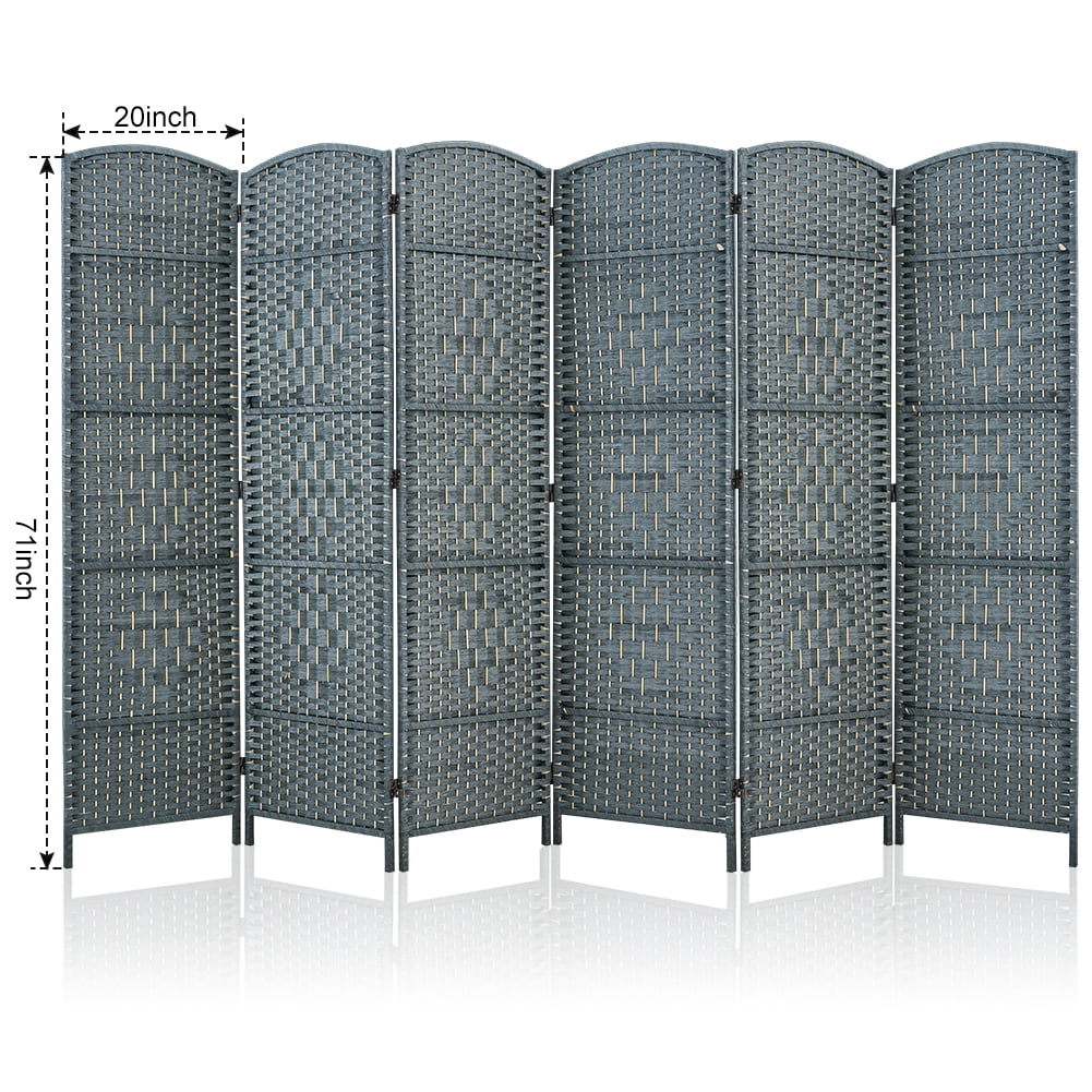 Corelax 6ft Diamond Woven Room Divider