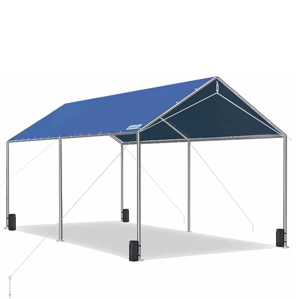 20' x 10'  Car Canopy-Blue#color_blue