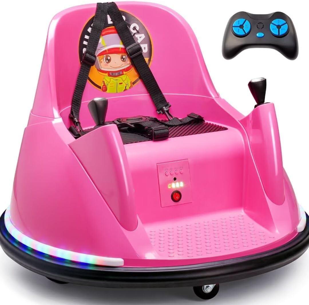 Zupapa 12V Bumper Car Pink