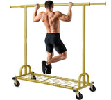 HOKEEPER Capacity 525LBS Collapsible Garment Rack