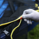 Saffun Trampoline Net 8-15FT & Out-Net Trampoline Replacement Enclosure Net