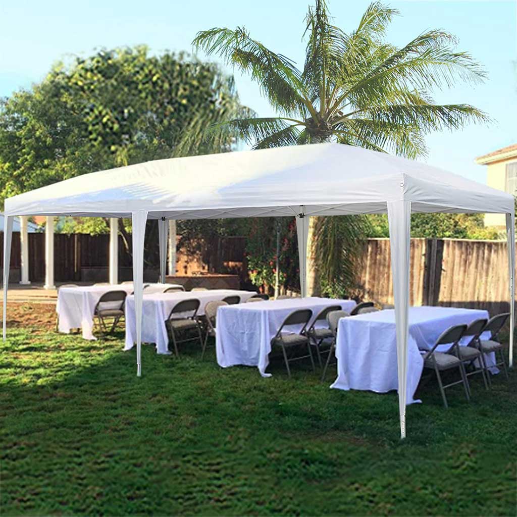 large space pop up party tent