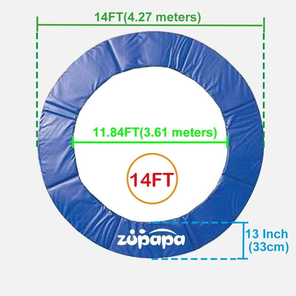 Saffun Trampoline Pad Replacement for 8/10/12/14/15/16FT Trampoline